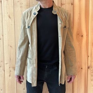 YVES SAINT LAURENT RIVE GAUCHE Suede Jacket/Coat Size 50